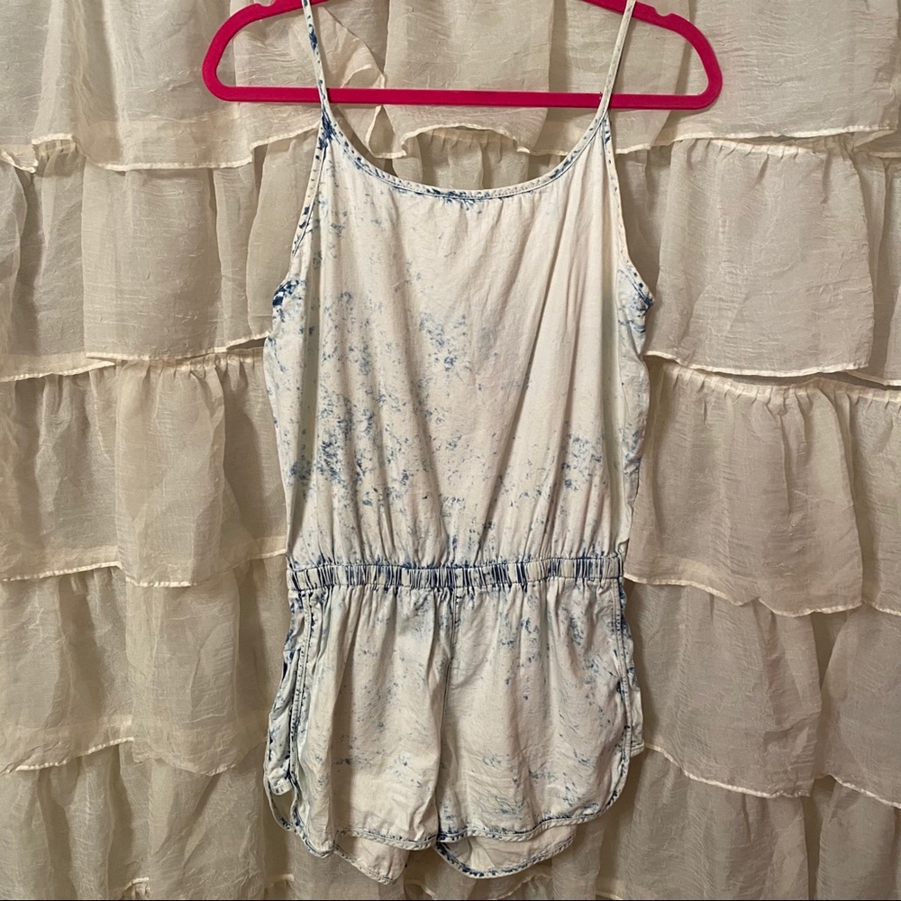 Acid Wash Romper